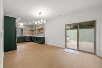 Kitchen and Patio Exit