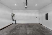 Fully insulated 2-car garage