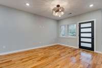 Real hardwood floors