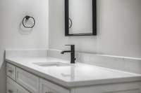 Half bath finishes