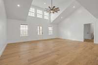 You will fall in love with the vaulted ceilings, natural lighting and open floor plan. This house would be perfect for you!