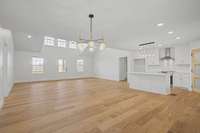 You will fall in love with the vaulted ceilings, natural lighting and open floor plan. This house would be perfect for you!