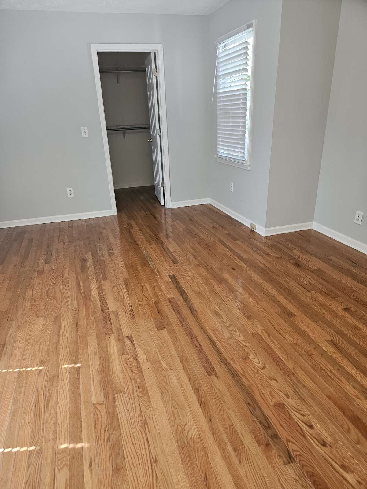 Master Bedroom and walk-in closet