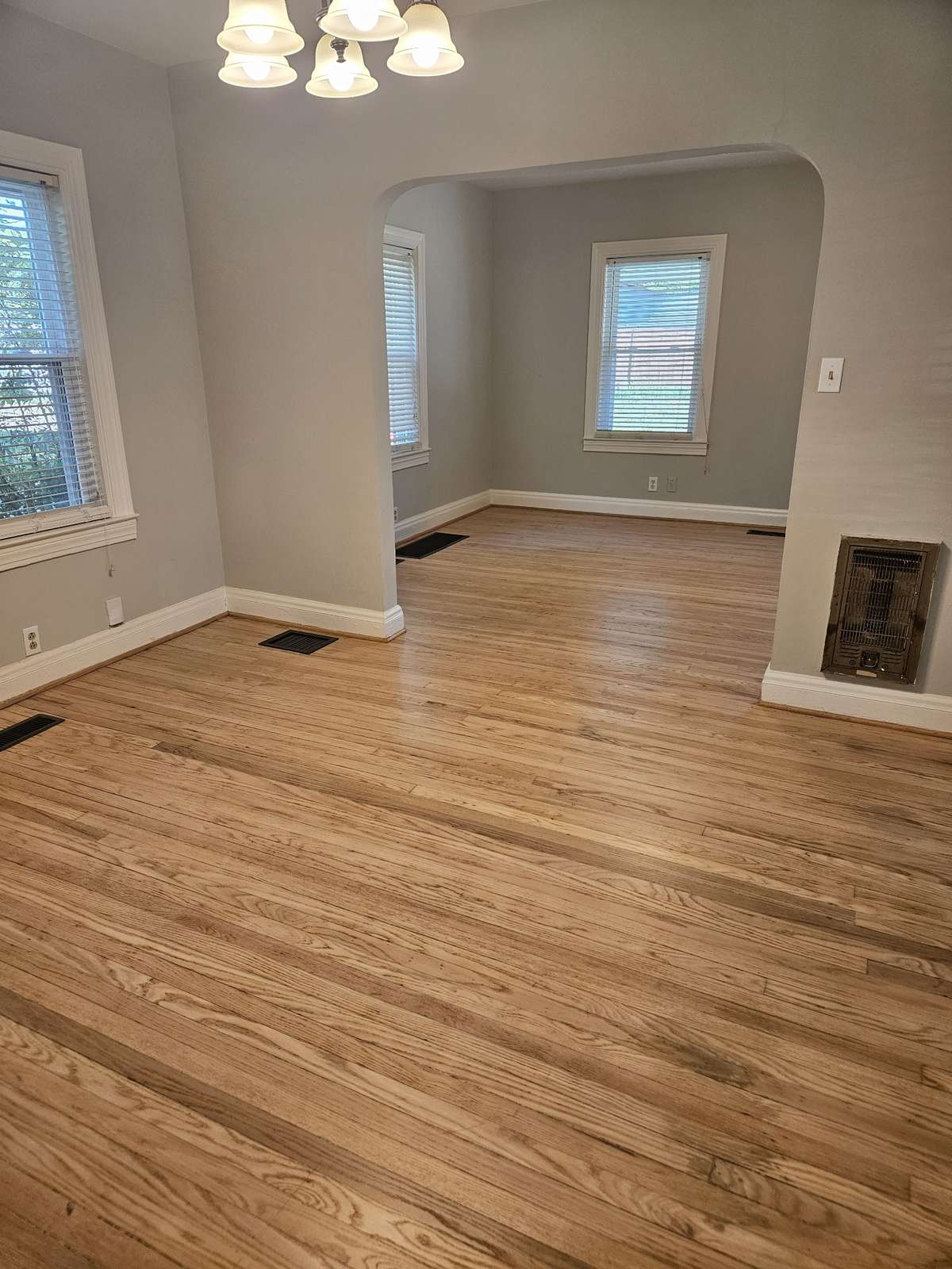 Dining room with Resurfaced Floors