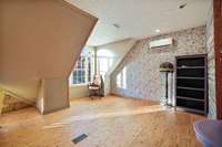 Large upstairs bedroom is perfect for teens, a guest suite or bonus room!