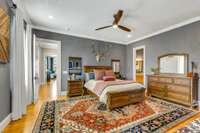 1 of 4 upstairs bedrooms