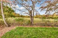 Enjoy the privacy of no backyard neighbors