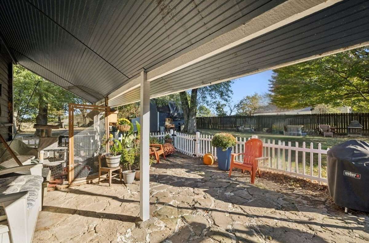 French doors leading onto your stone patio.  3007 Fullerton Ln College Grove Tn 37046