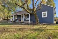 Home offers hardy board siding, new hot water heater, and new plumbing.  3007 Fullerton Ln College Grove Tn 37046