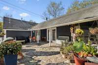 Large patio is perfect for plants and patio sets.  3007 Fullerton Ln College Grove Tn 37046