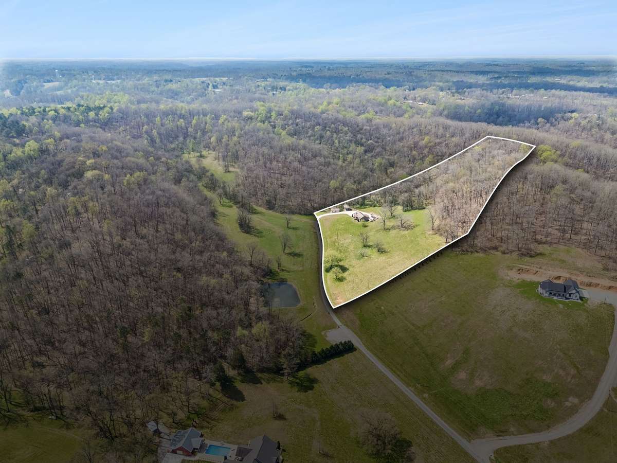 Overlay of 9 of the 72 acres.