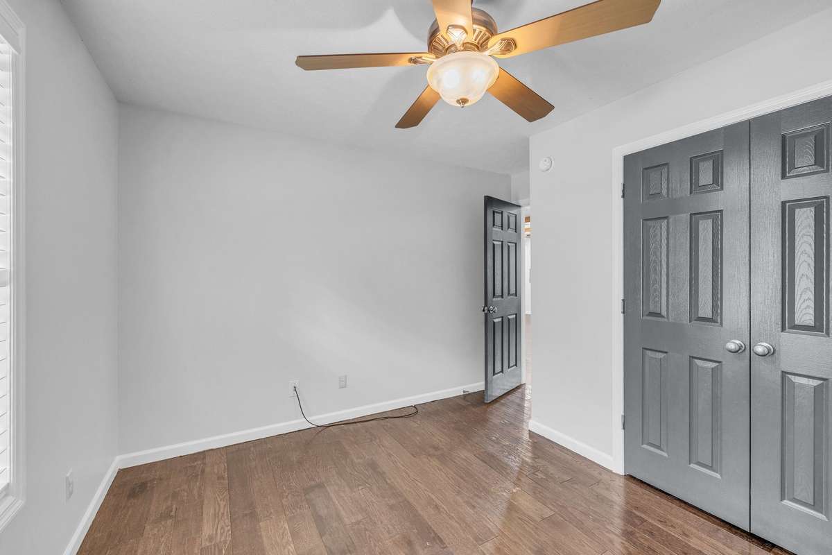 Another view of the secondary bedroom.