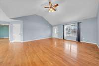 The living room is perfect for family/friend gatherings or relaxation.