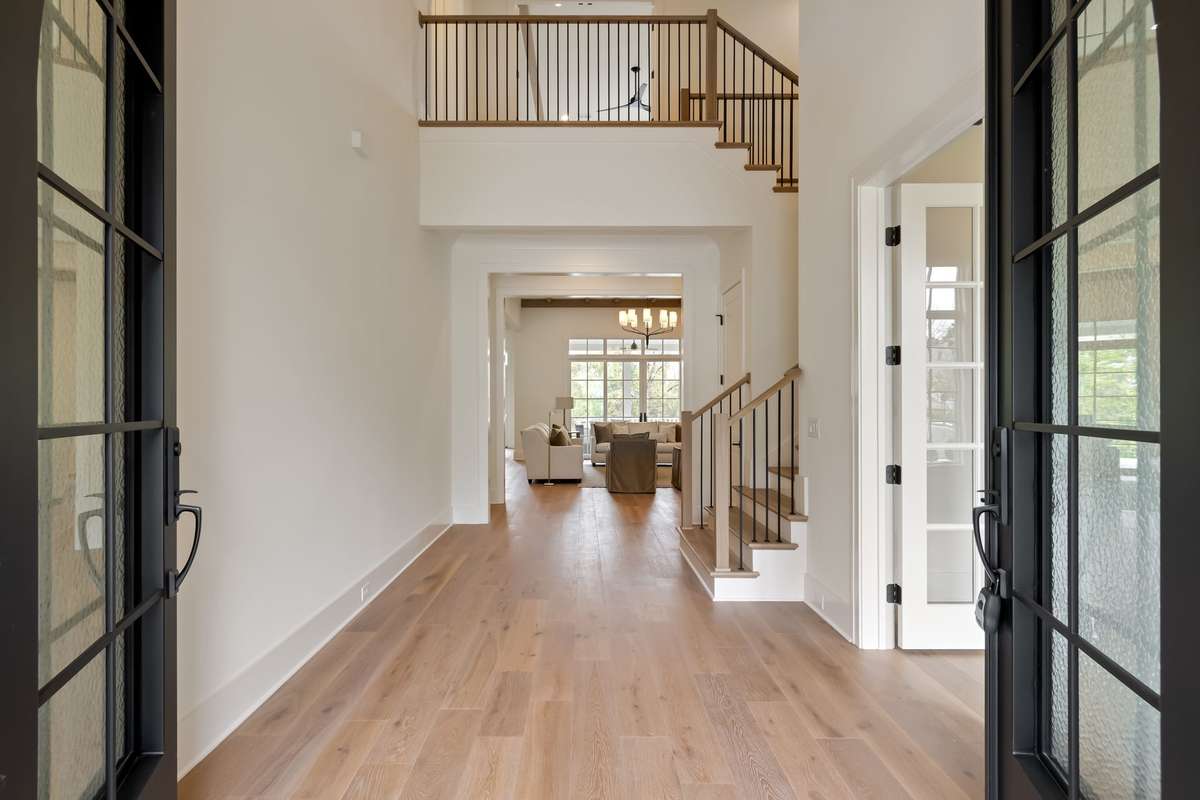 Grand two-story foyer awaits!