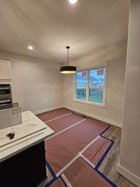 view of eat-in kitchen nook