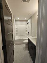 upstairs guest bathroom