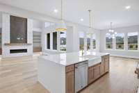 Whether you're hosting a grand soirée, a family celebration, or an intimate evening with friends, the open flow allows for seamless interaction.