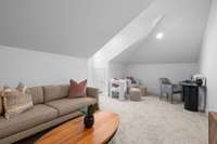 Bonus Room Ideal for an Office, Home Gym, Media Center or Play Room