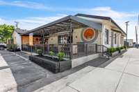 Slim & Huskeys Pizza a few blocks away ~