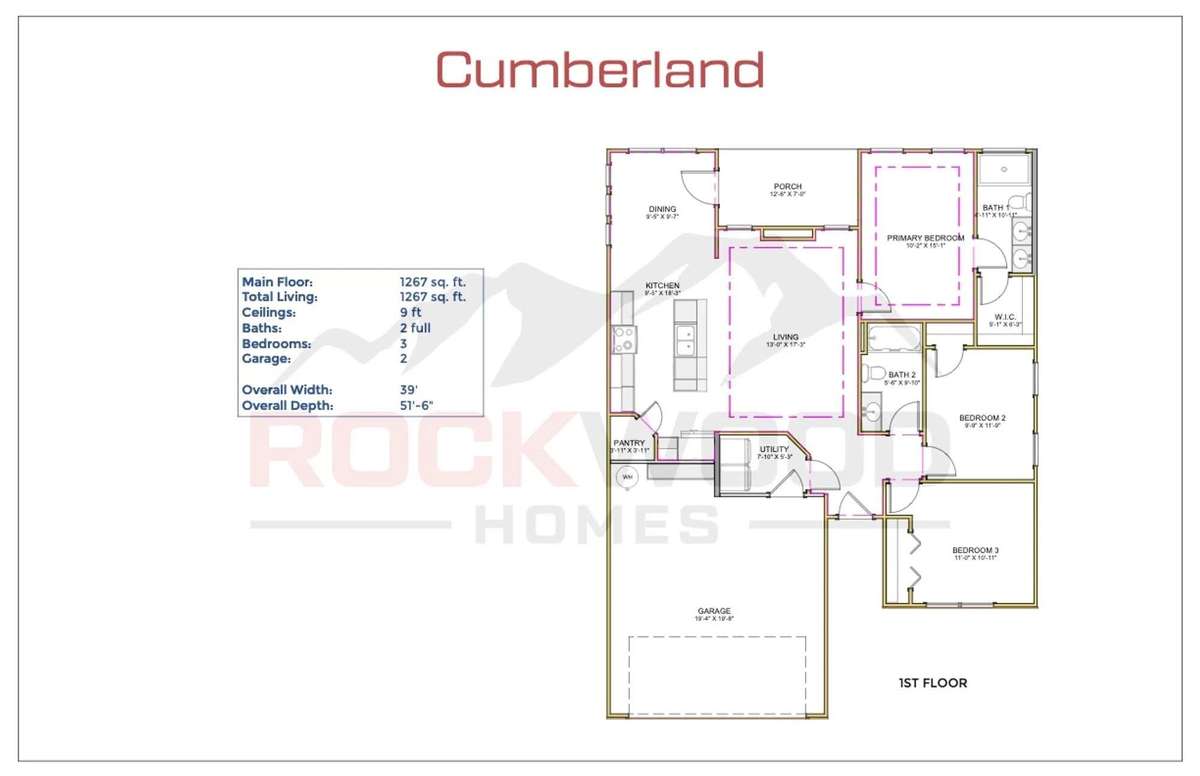 Cumberland floor plan