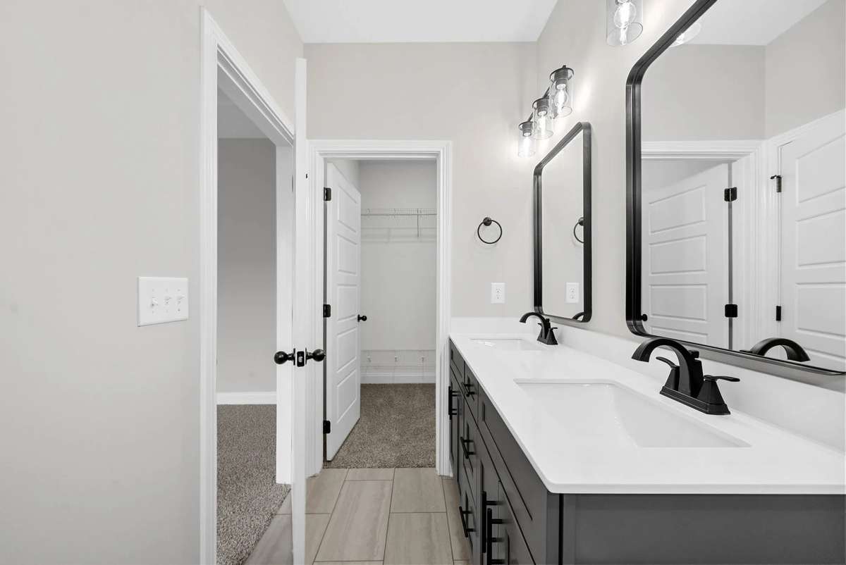 Example photo of home to be built- Color, styles and upgrades may vary