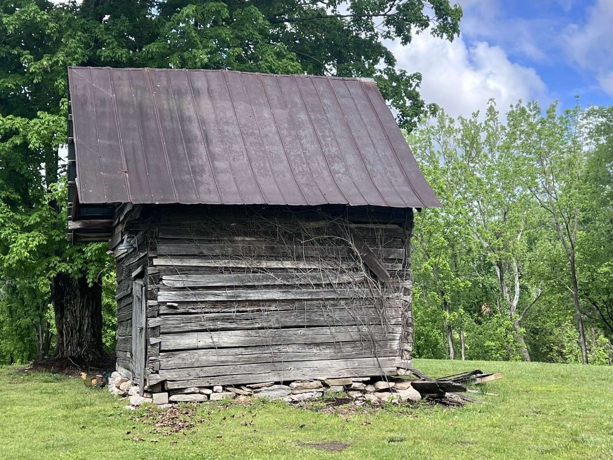 Old Smokehouse was discovered when the land was cleared