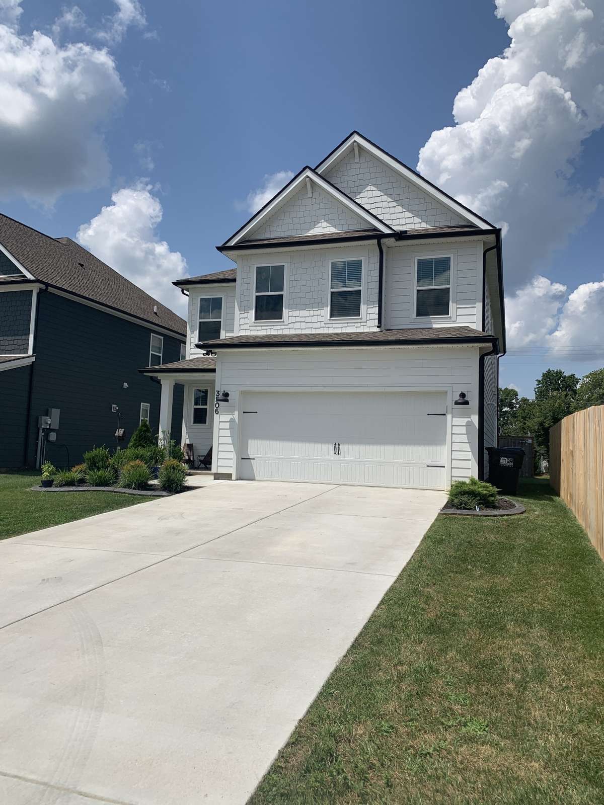 There is plenty of room for all of your family and friends to park in your oversized driveway!
