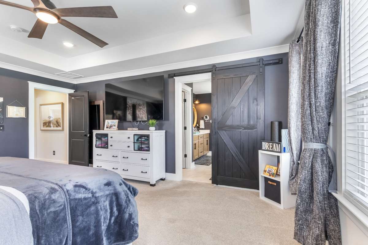 Here is another glimpse of this super spacious room and a quick view into your private suite...