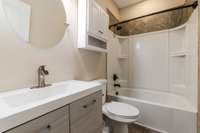 Downstairs full bath