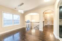 Dining room off of the split level entry