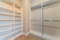 Primary walk in closet