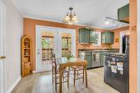 A charming dining space that flows seamlessly from the kitchen for effortless entertaining.
