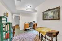 Finished basement adds incredible flexibility for multi-generational living or private guest quarters.