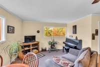 Multi-use and flexibility are important features of this home.