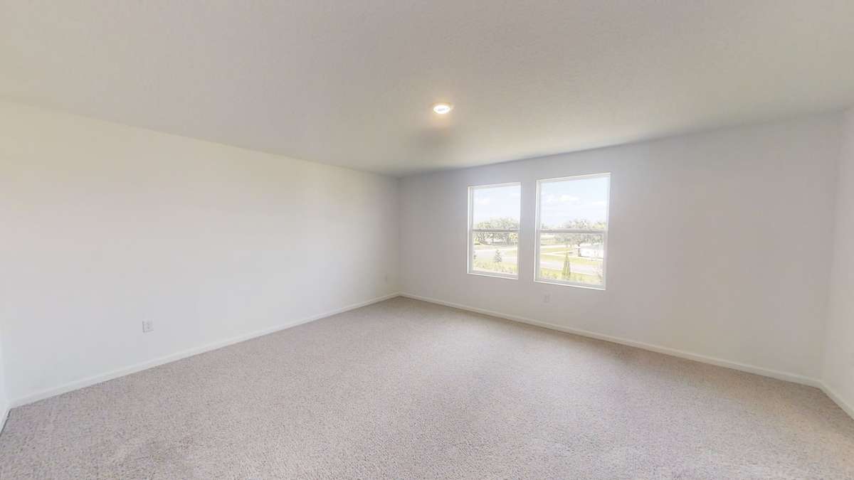 Primary bedroom unfurnished