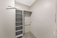 There are 2 Closets in this Master!  This is one of them.  This one is large enough to make into a Nursery for a baby.  View next 3 Pictures :)