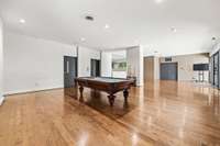 Another Large Room to Entertain!  Enjoy your Pool Table too!