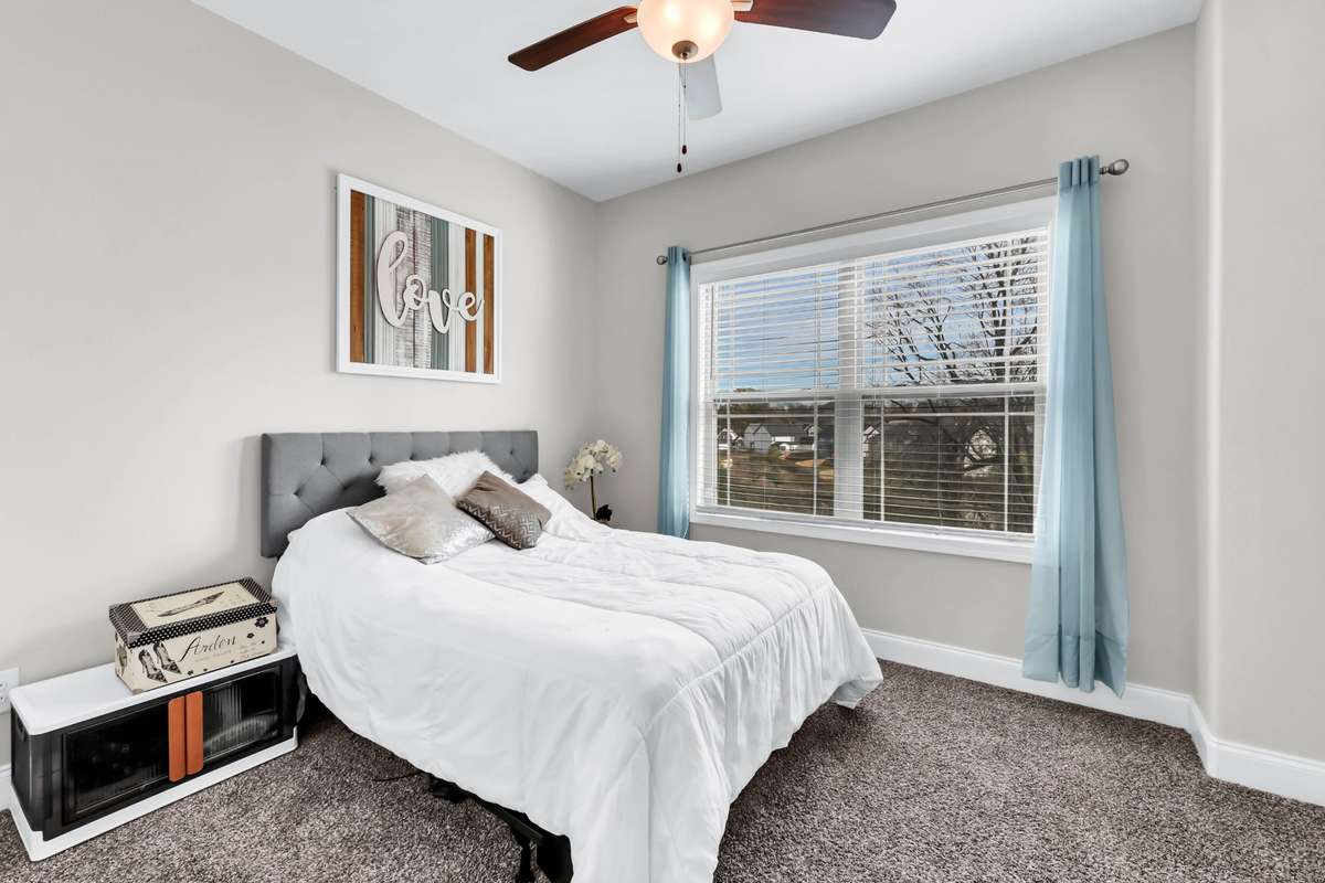 Downstairs guest bedroom