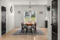 *DINING AREA -- SELLER OPEN TO LEAVING TABLE AND CHAIRS*