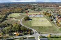 Offers football & soccer fields