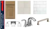Hall Bath and Utility Room selections