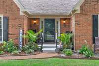 Welcoming front porch