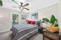 Bedroom #2 with walk-in closet