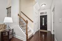 Large Walk in closet on left - power room on right