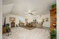 Large bonus room upstairs