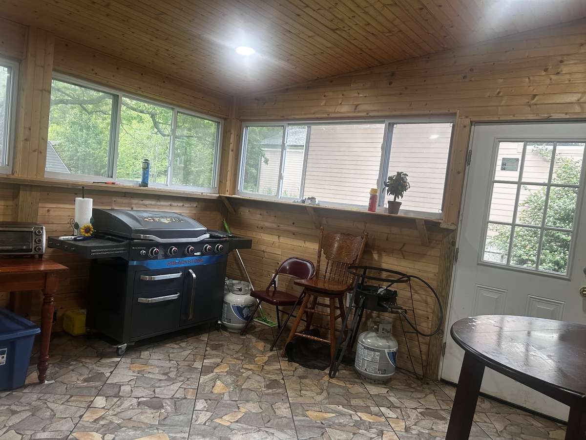 New Covered Back Porch