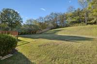 The Yard goes way back and then there is a lot of vacant land behind it that belongs to the community