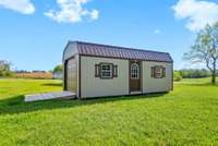 Extra storage shed out back.