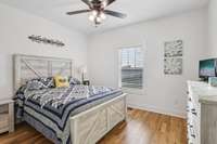 First bedroom on the main floor