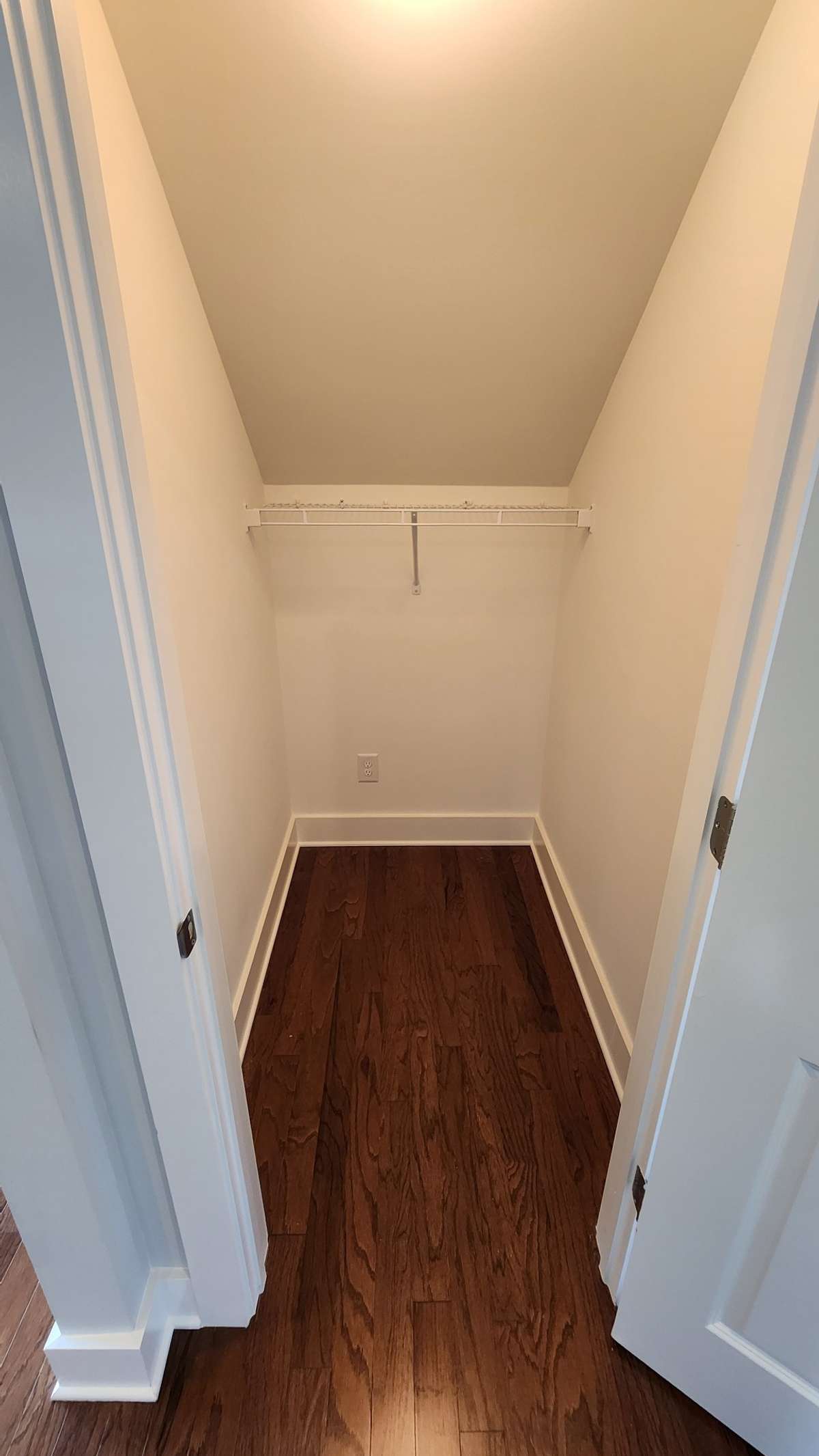 Upgraded "finished out" panty/utility closet under the stairs!